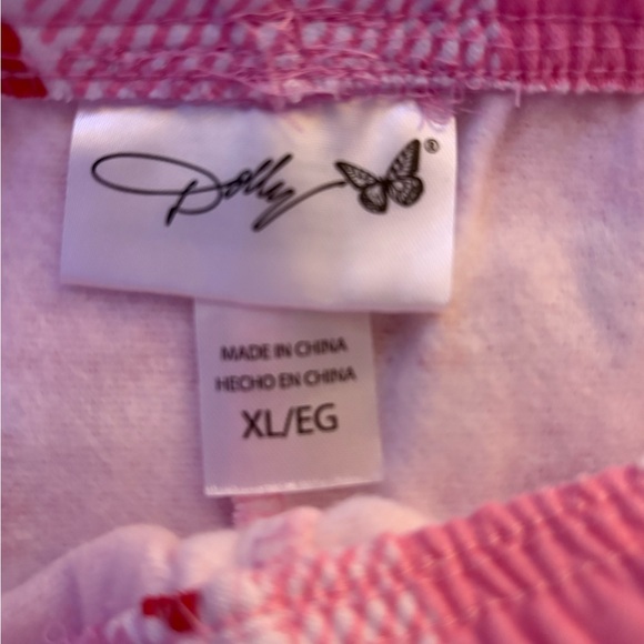 Dollcake Pink Holly Dolly Christmas Pajama Set - Picture 5 of 5